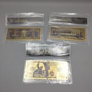 Merrick Mint Donald Trump 45th President Commemorative $2 Bank Notes Lot of 3